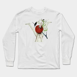 "Legs" Detail from "The Garden of Earthly Delights" painting by Bosch Long Sleeve T-Shirt